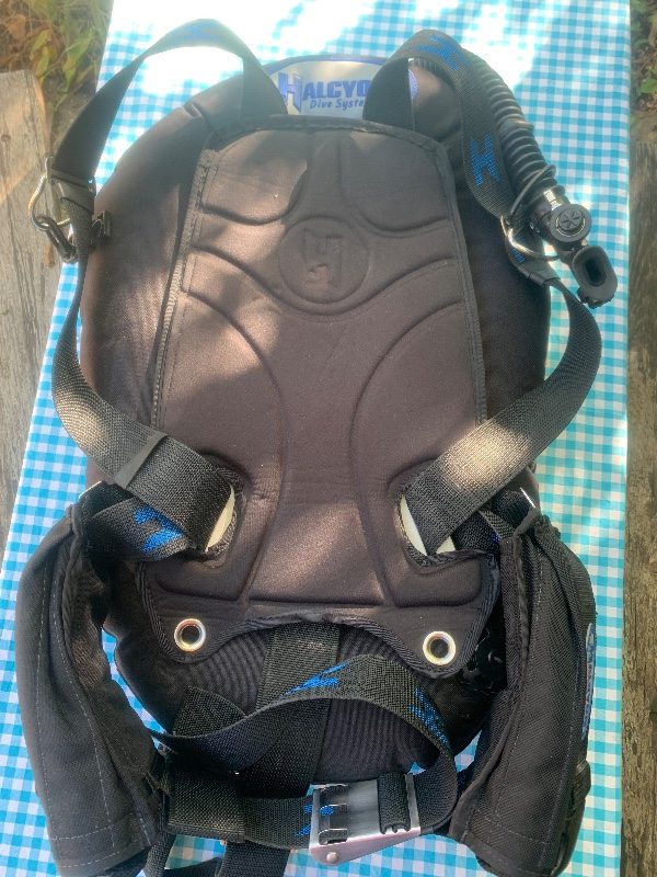 Dive Gear Halcyon Alu Backplate, RCA System, Eclipse 40 Wing, Lead Pockets