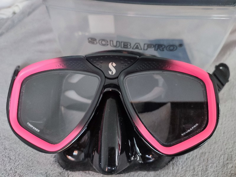 Basic Equipment Scubapro Diving Goggles Zoom Evo Pink/Black 