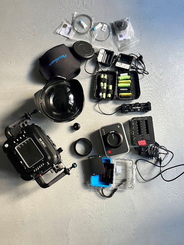 Photo/Video Underwater housing Nauticam NA-BMCC - INCLUDING CAMERA Black Magic Production (housing also fits BM Cinema)