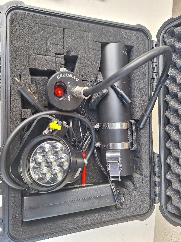 Tauchlampe Seaya Tanklampe 18,4Ah 70w LED e/o Cord. 