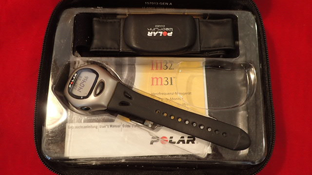 Tauchcomputer/Uhr Polar Pulsuhr M31 mit Brustsender