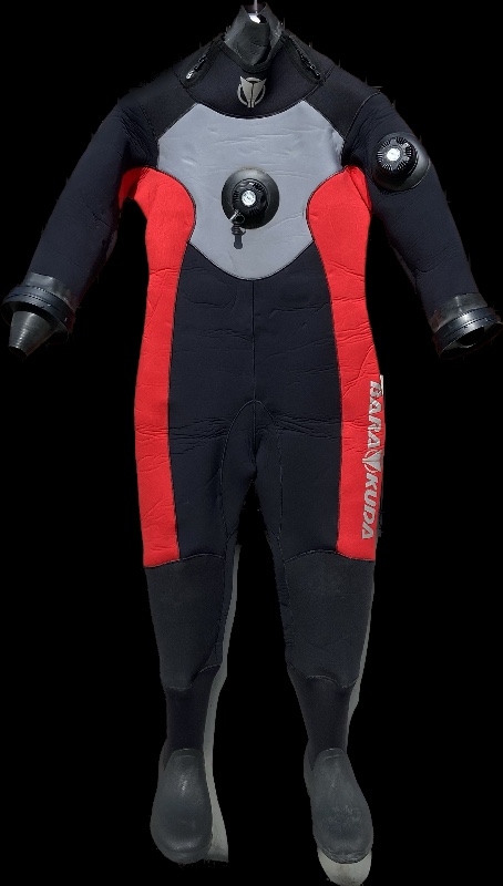 Dive Suit Barakuda drysuit with accessories 