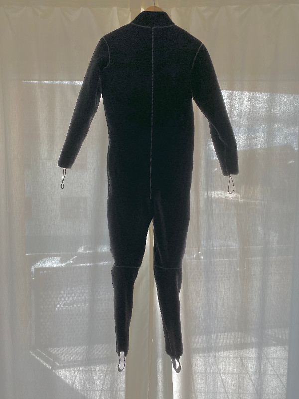 Dive Suit Kwark Navy Simple Unisex Drysuit Undergarments and Boots