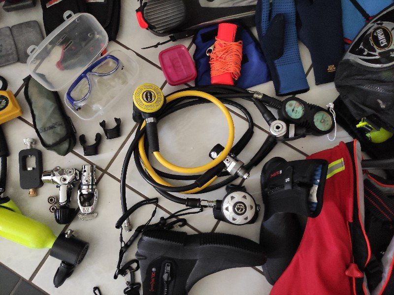 Dive Gear Complete diving equipment 