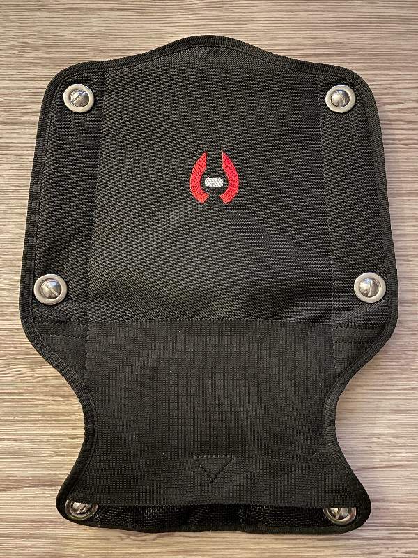 Tauchausrüstung Hollis Storage Pack / Backplate Rückenplatte Abdeckung