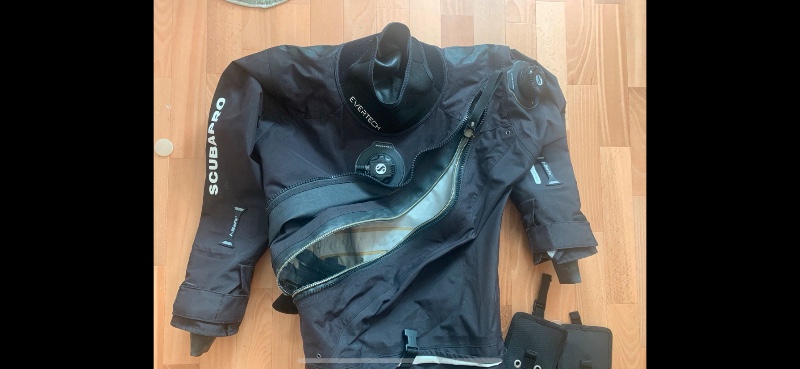 Dive Suit Dry suit diving Scubapro Evertech S trilaminate