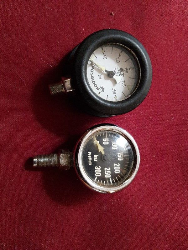 Regulator Pressure gauge capsules Draeger partly new