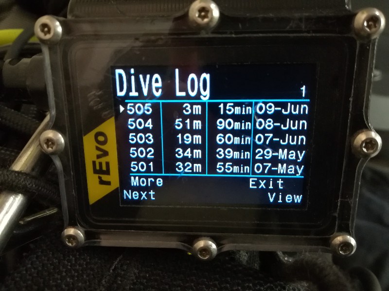 Dive Gear rEVo III HCCR