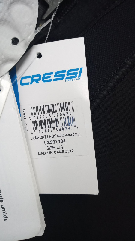 Tauchanzug Cressi Comfort 5mm - Tauchanzug Damen Gr. L/4 - NEU