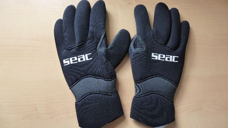 Dive Gear Seac Gloves 5mm, size L, NEW