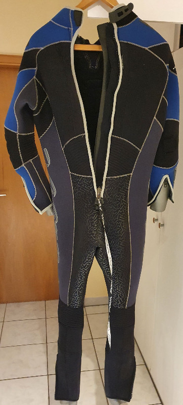 Dive Suit Waterproof 7 mm, semi-dry, wetsuit