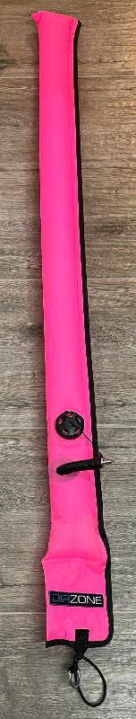 Tauchausrüstung DIR-Zone Dekoboje 130 cm Pink NEU