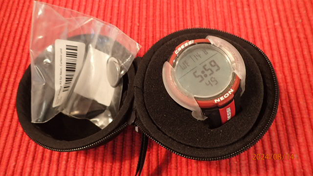 Dive Computer/Watch Cressi NEO NITROX dive computer only 6 Tg ́s