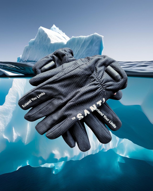 Tauchanzug TOP * SANTI beheizbare Handschuhe 2.0 * heated Gloves * NP 265€ * nie betaucht