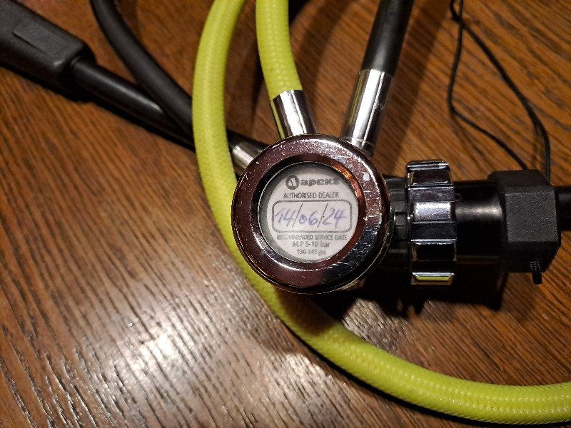 Regulator Apeks FST + Apeks TX50 & DS4 + AT20 + Pressure Gauge + Inflator Hose